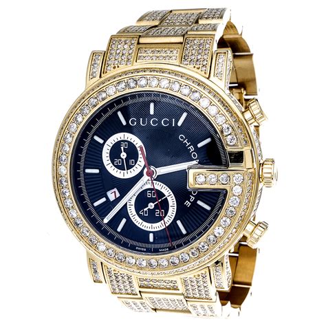 watch gucci gold|Gucci gold watch for men.